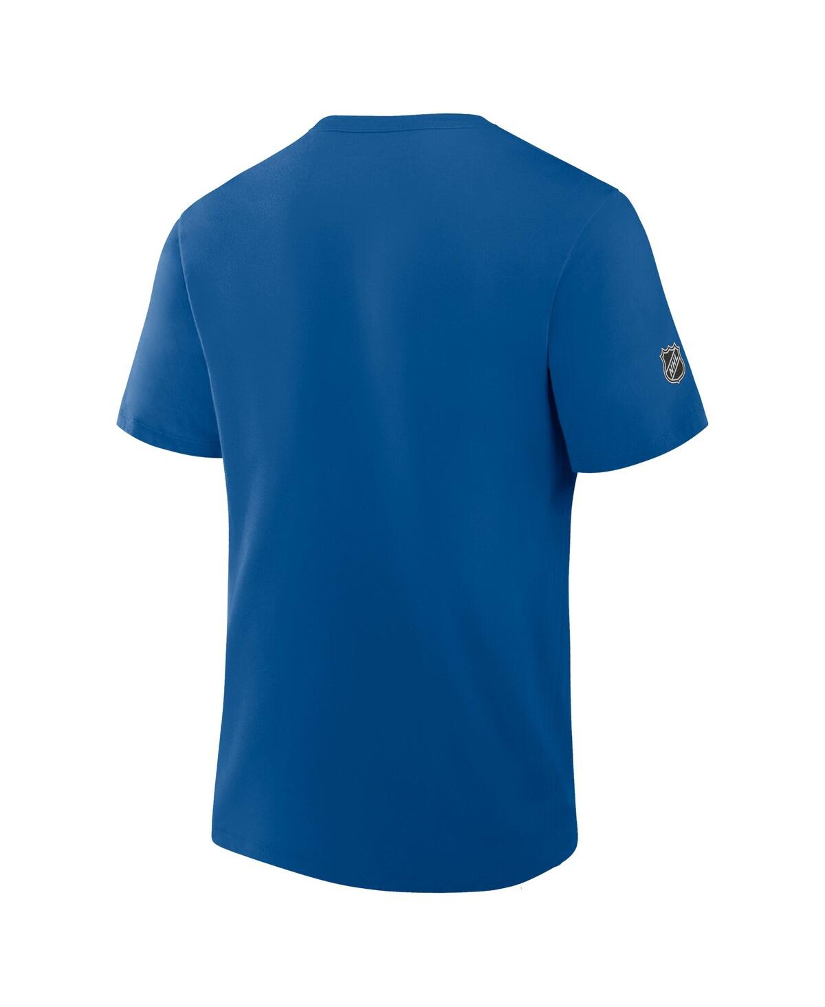 Fanatics Men's Blue New York Rangers Centennial T-Shirt