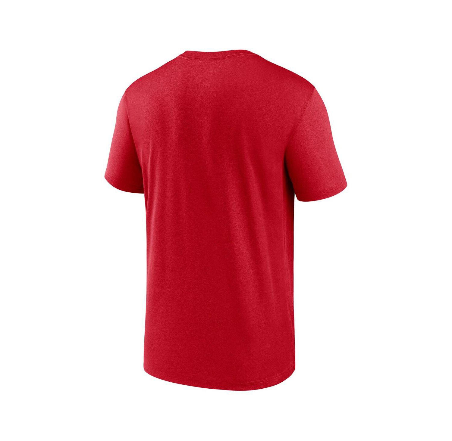 Men's Red Philadelphia Phillies 2025 MLB Postseason Authentic Collection Legend Dri-FIT T-Shirt