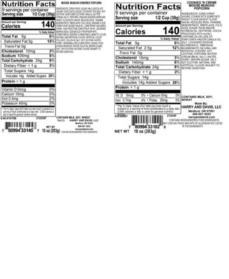 Harry David Holiday Moose Munch Premium Popcorn Deluxe Tin, 6 Piece