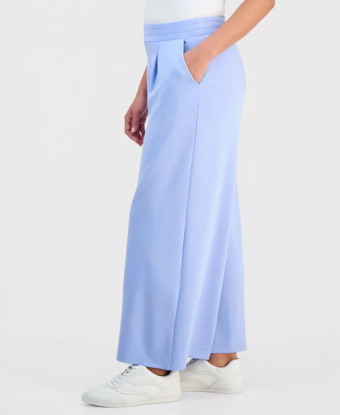Petite High-Rise Wide-Leg Sweatpants - thumbnail 2
