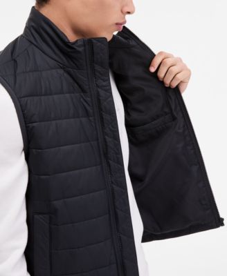 Men's Barvino2435 Slim-Fit Quilted Full-Zip Liner Vest