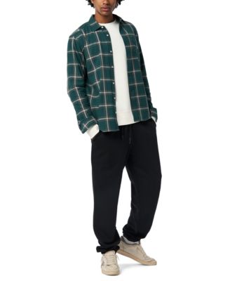 Men's Sago Regular Fit Plaid Pattern Shirt