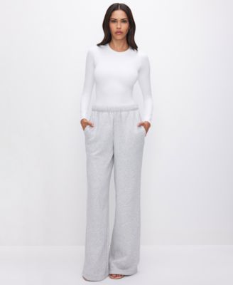 Women's Sculpting Crew Neck Bodysuit Top, Regular & Plus Size