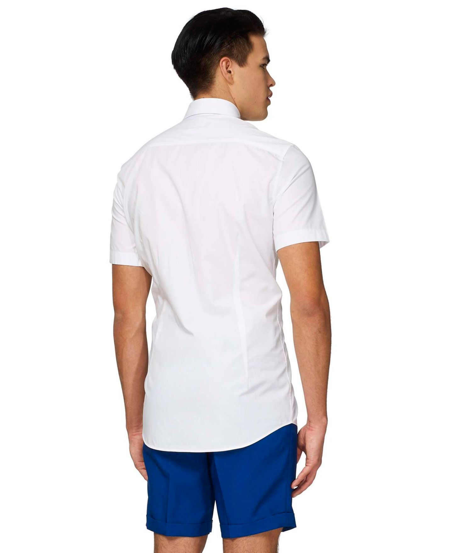 Мужская рубашка OppoSuits Shirt Short Sleeve White Knight, цвет: Белый — фото 2