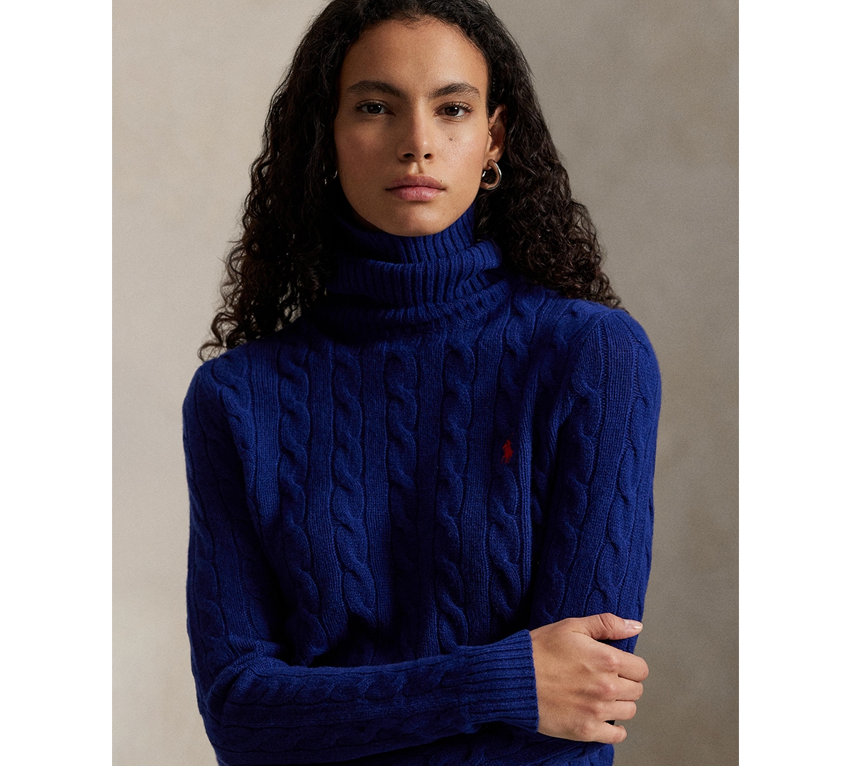 Polo Ralph Lauren Women's Turtle Neck Sweater In Blue
