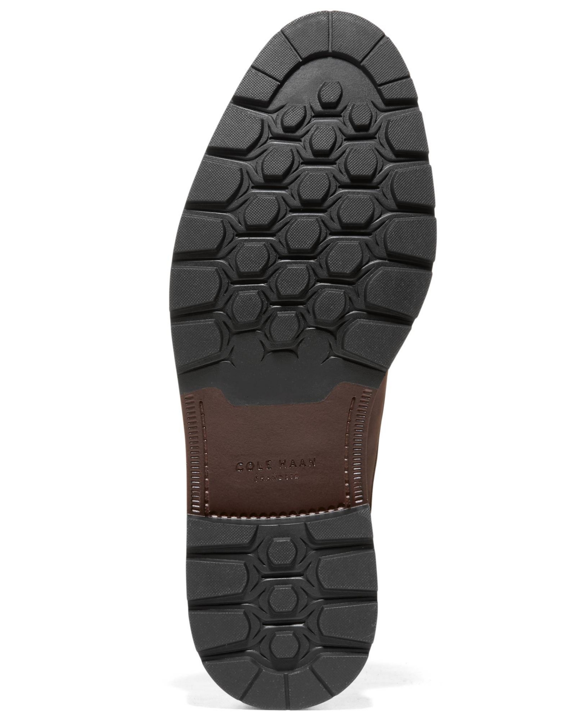 Cole Haan Chamberlin Grand Plain Toe Derby In Brown