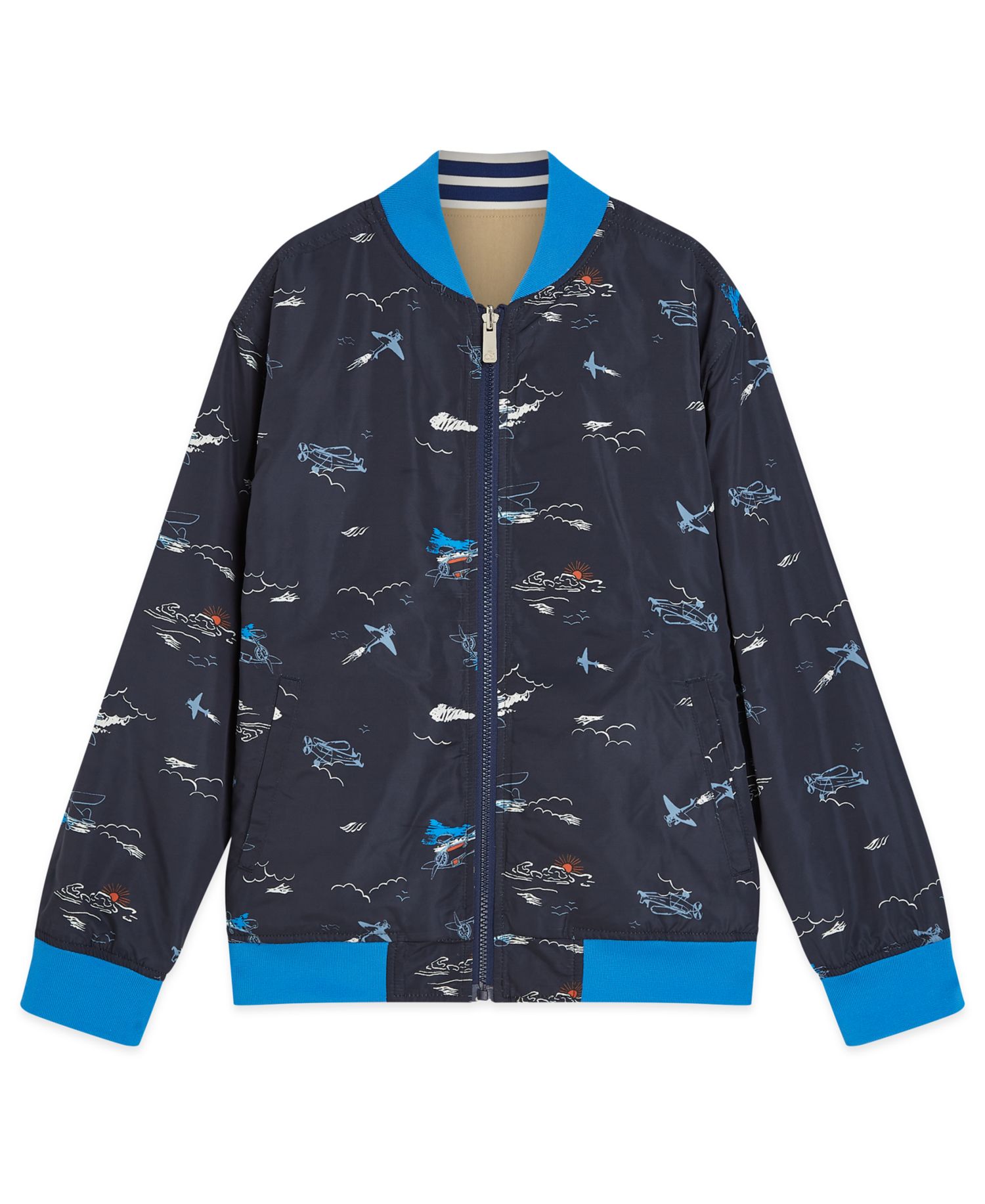 Boys' Toddler 4T-7 Reversible Bomber Jacket