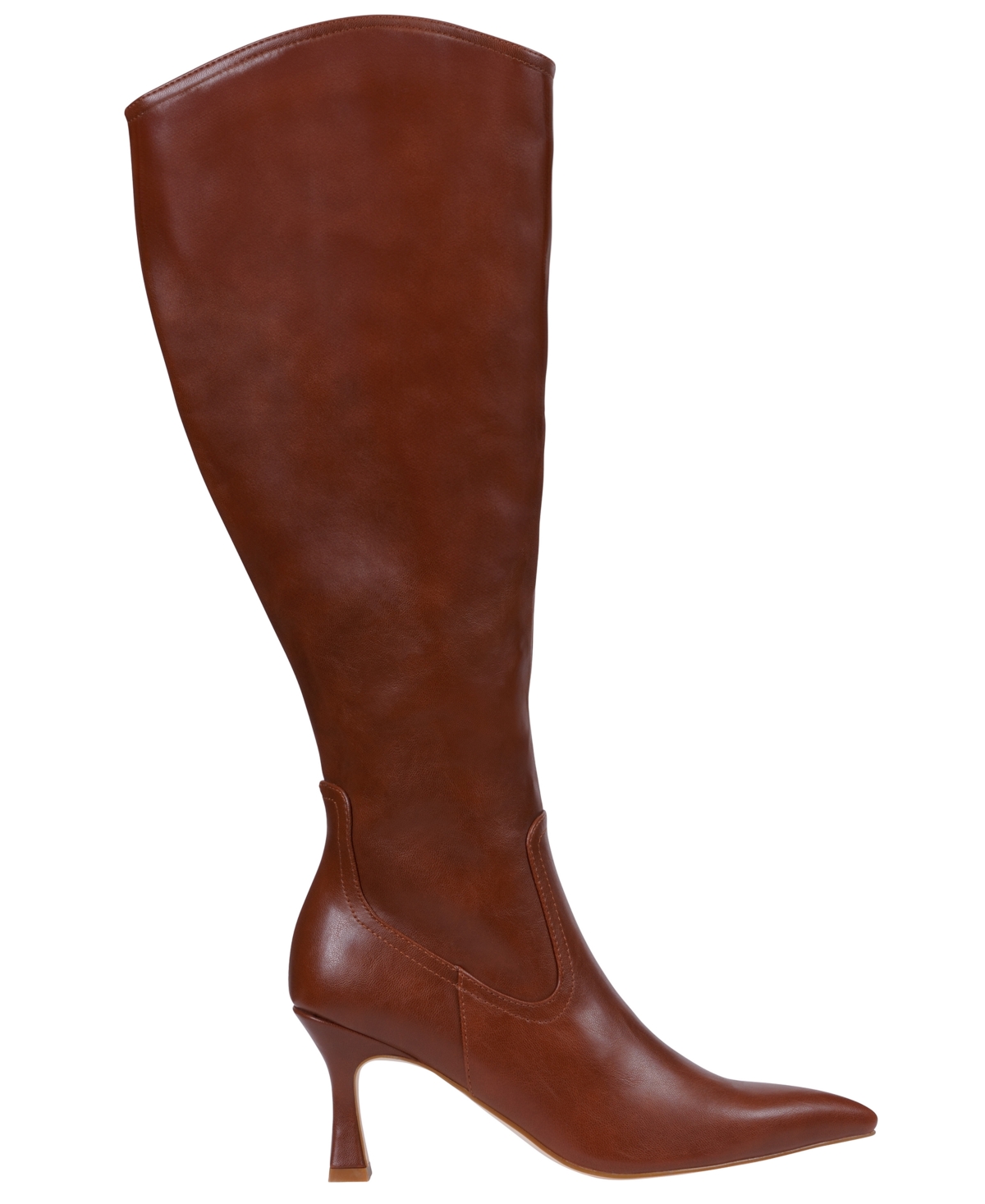 Gc Shoes Women's Vanessa Pointed Toe High Boots In Brown
