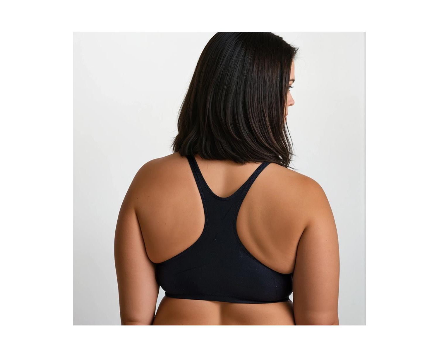 Plus Size Racerback Swim Bra