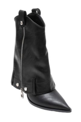 Lola Zip Pointed Toe Heel Boot (Women