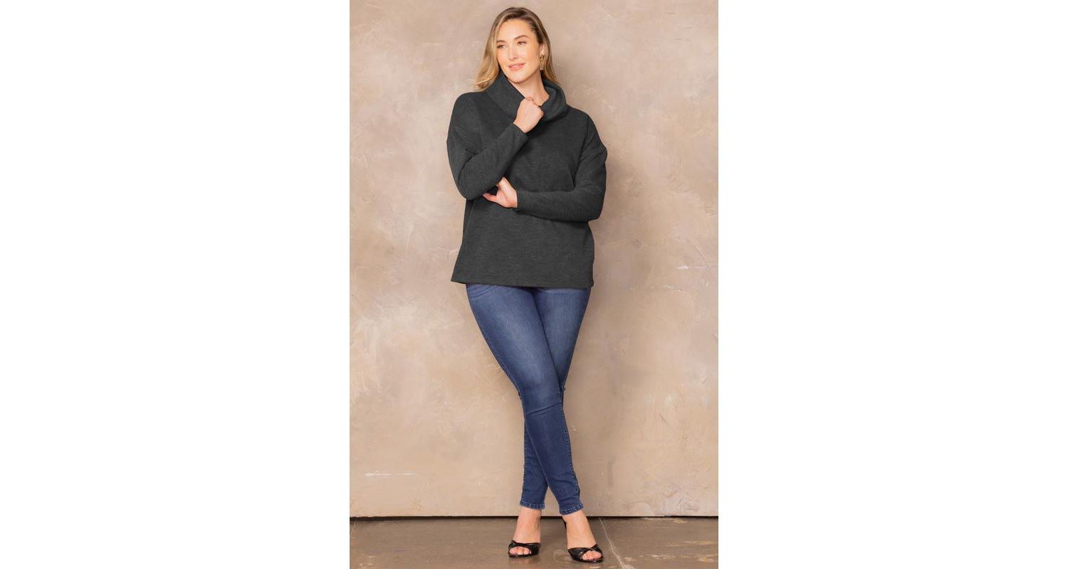 Plus Size Astrid Turtleneck Sweater