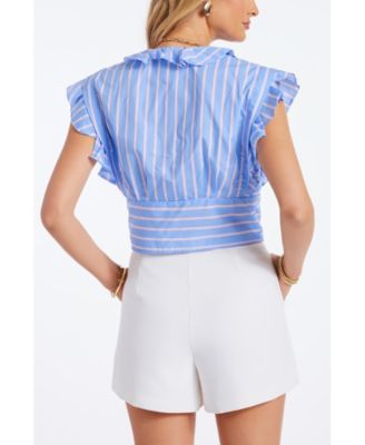 Women's BISHOP + YOUNG Raphael Ruffle Top