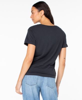 Women's 90s Hibiscus Band BFC Crewneck T-Shirt