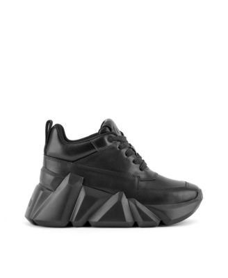 Womens Space Kick Max Nappa And Sheep Leather Upper Sneakers