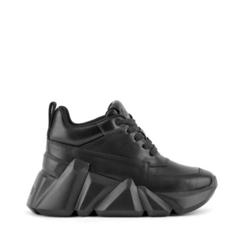 Женские кроссовки United Nude Space Kick Max с верхом из наппы и овечьей кожи, цвет: Чёрный