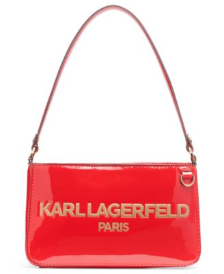 KARL LAGERFELD PARIS - Kristina Demi Small Shoulder Zipper Bag