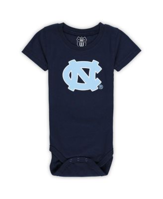 Baby Boys and Girls 3-Pack North Carolina Tar Heels Bodysuit Set