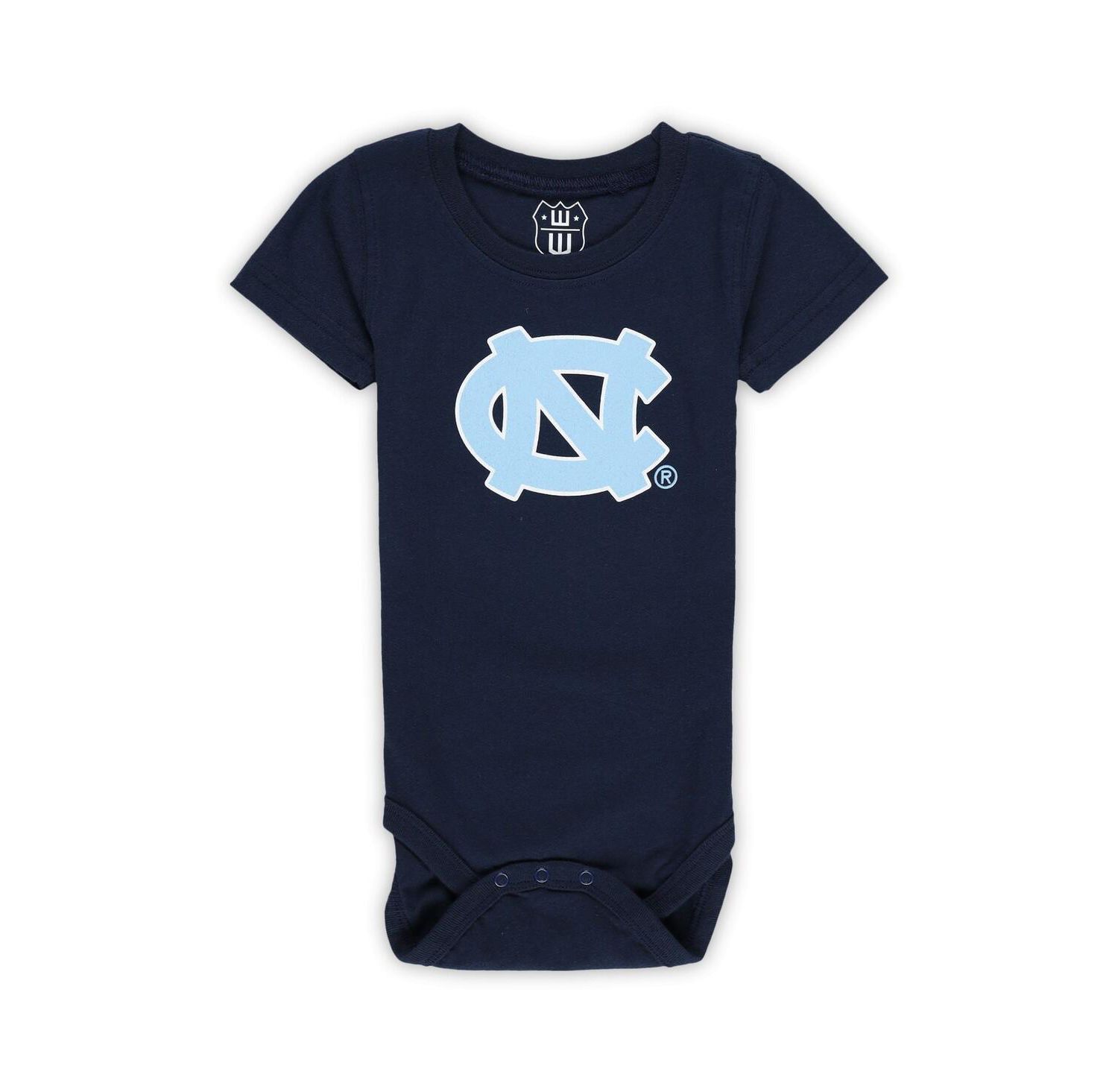 Baby Boys and Girls 3-Pack North Carolina Tar Heels Bodysuit Set