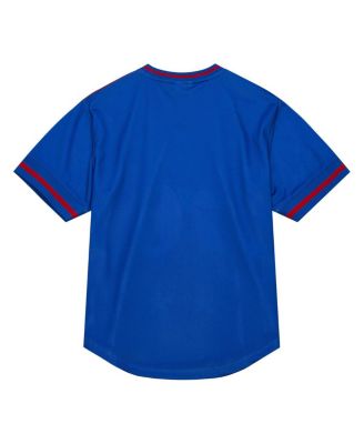 Men's Red Philadelphia 76ers Jumbotron 3.0 Mesh V-Neck T-Shirt