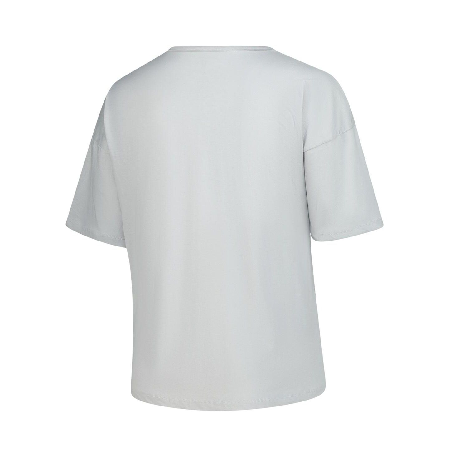 Женская футболка Fanatics Gray Georgia Bulldogs Plus Size Winning Gear Notch Neck — фото 3