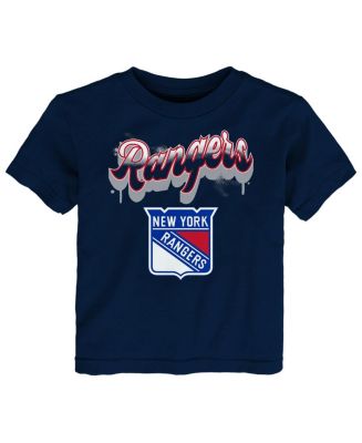 Outerstuff Toddler Navy New York Rangers Bubbly Script T-Shirt - Macy's