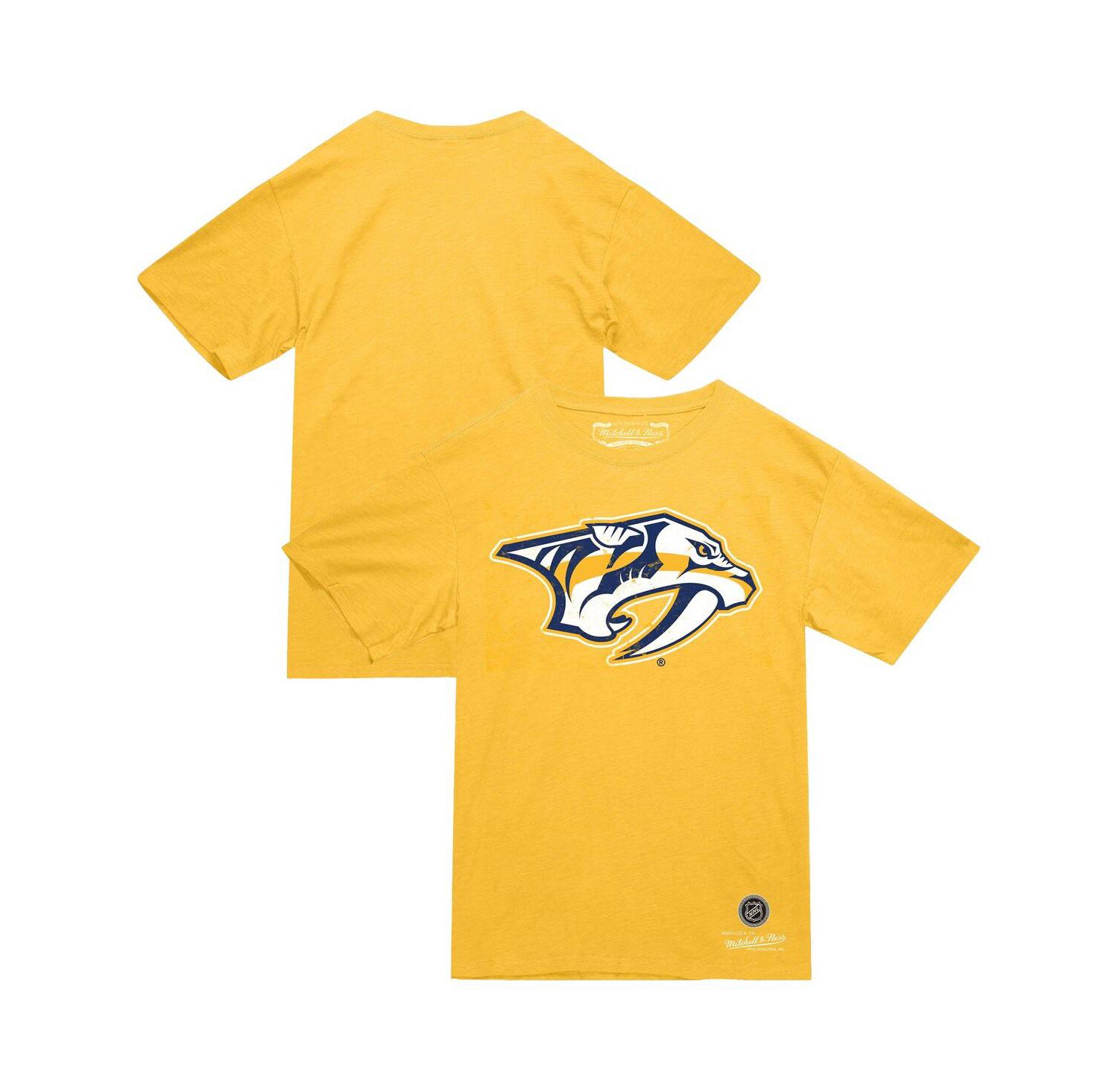 Men's Gold Nashville Predators Heritage T-Shirt