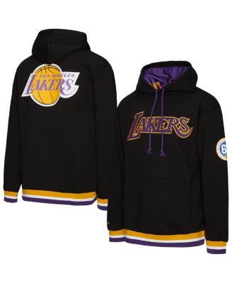 Mitchell & Ness - Men's and Women's Black Los Angeles Lakers Heavyweight Hoodie