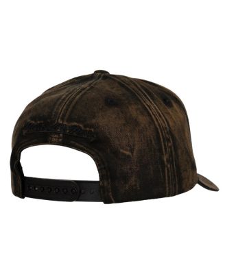 Men's Black Vegas Golden Knights Downtown Snow Wash Pro-Crown Adjustable Hat