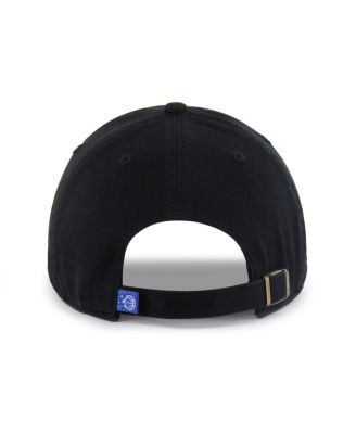 Men's Black Orlando Magic Core Logo Clean Up Adjustable Hat