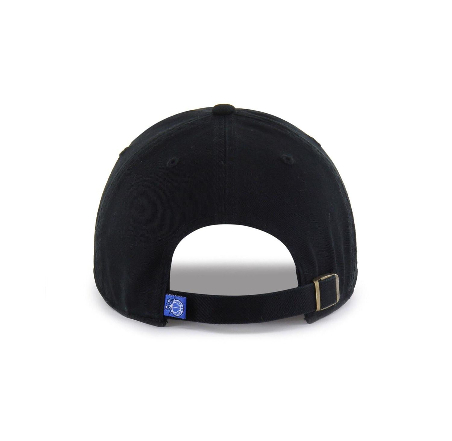 Men's Black Orlando Magic Core Logo Clean Up Adjustable Hat