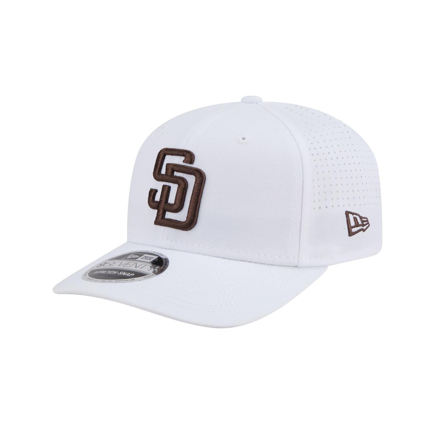 Men's White San Diego Padres COOLERA 9SEVENTY Adjustable Hat