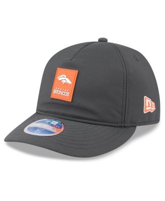 New Era - Men's Charcoal Denver Broncos 2025 Sideline Cold Weather Retro Crown 59FIFTY Fitted Hat