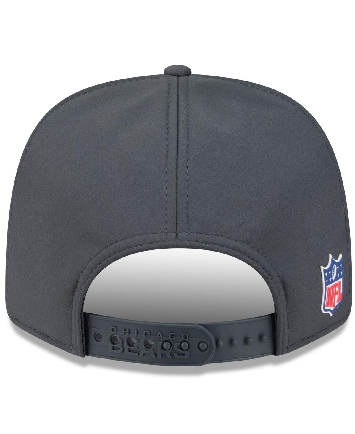 New Era Men's Charcoal Chicago Bears 2025 Sideline Cold Weather 9SEVENTY Adjustable Hat
