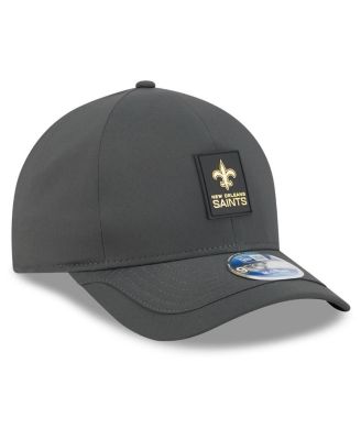 Men's Charcoal New Orleans Saints 2025 Sideline Cold Weather 9FORTY M-Crown Adjustable Hat