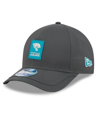 New Era - Men's Charcoal Jacksonville Jaguars 2025 Sideline Cold Weather 9FORTY M-Crown Adjustable Hat