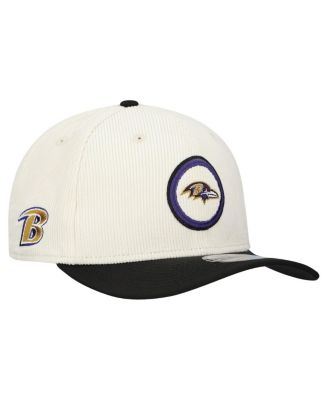 New Era - Men's Stone Baltimore Ravens Loyal Corduroy 9SEVENTY Adjustable Hat