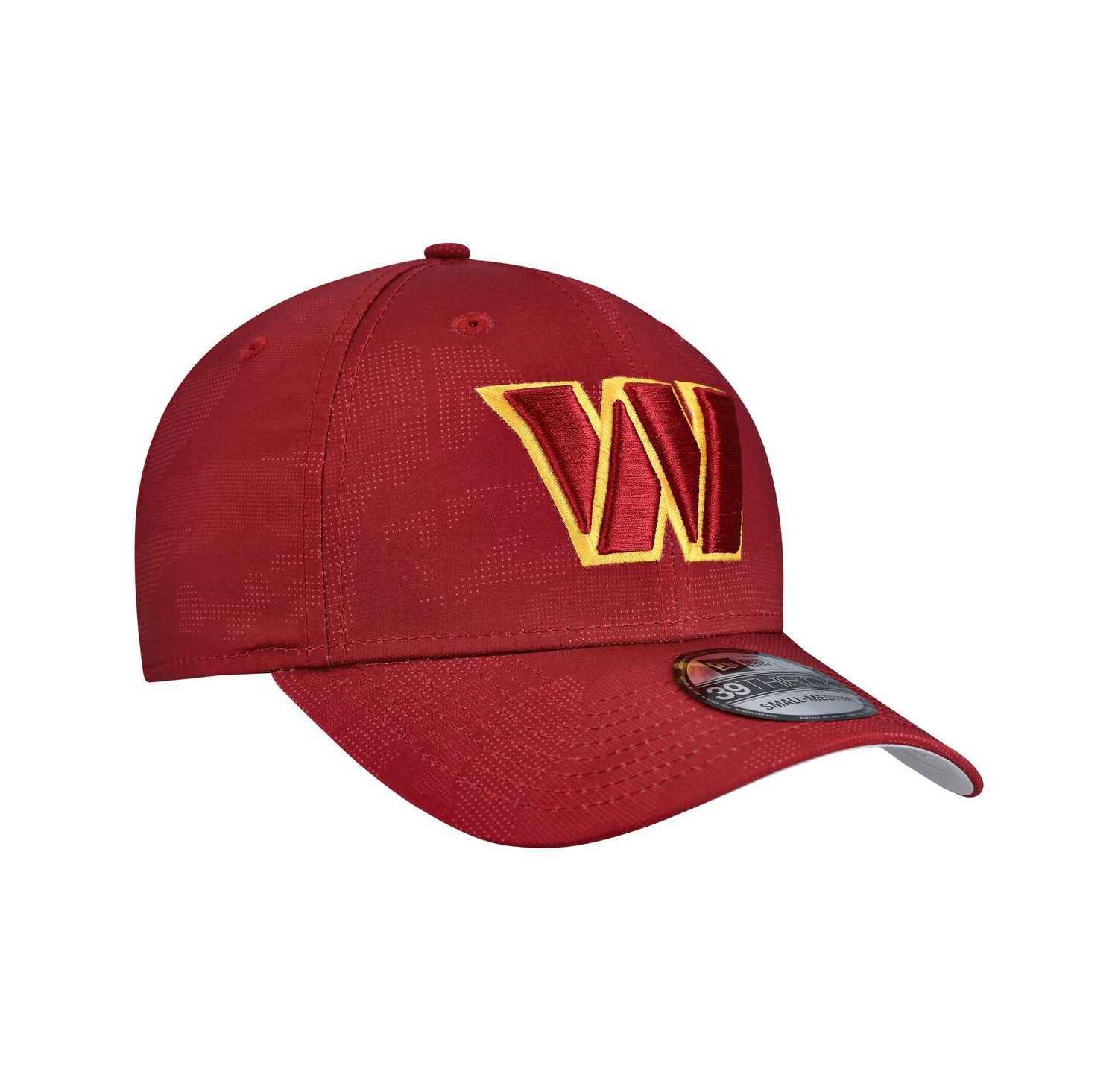 Men's Burgundy Washington Commanders Tonal Camo 39THIRTY Stretch Fit Hat