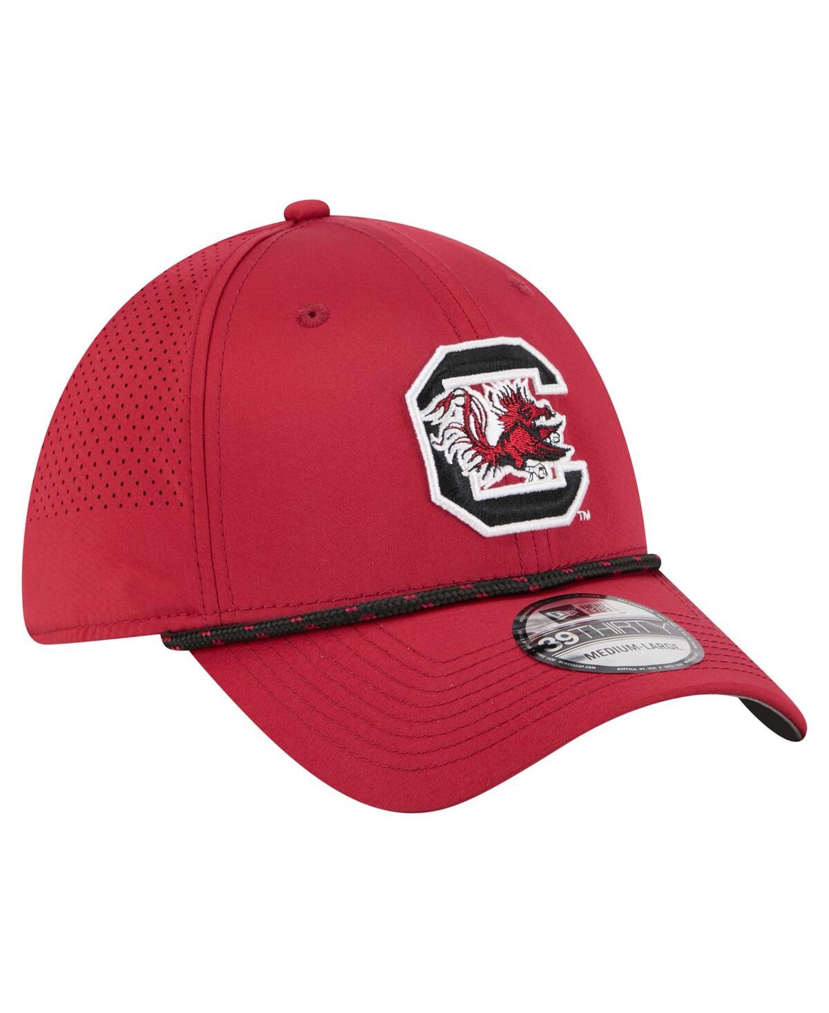 New Era Men's Garnet South Carolina Gamecocks Rope 39THIRTY Flex Hat