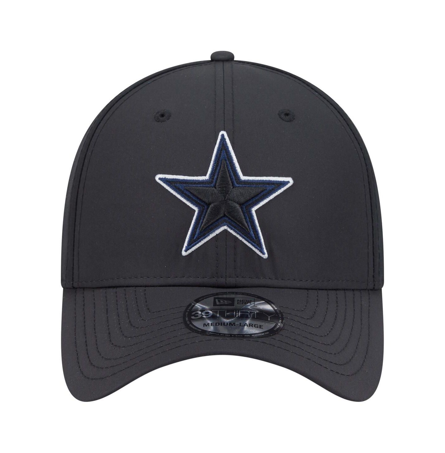 Мужская кепка New Era Black Dallas Cowboys 39THIRTY Flex Hat — фото 4