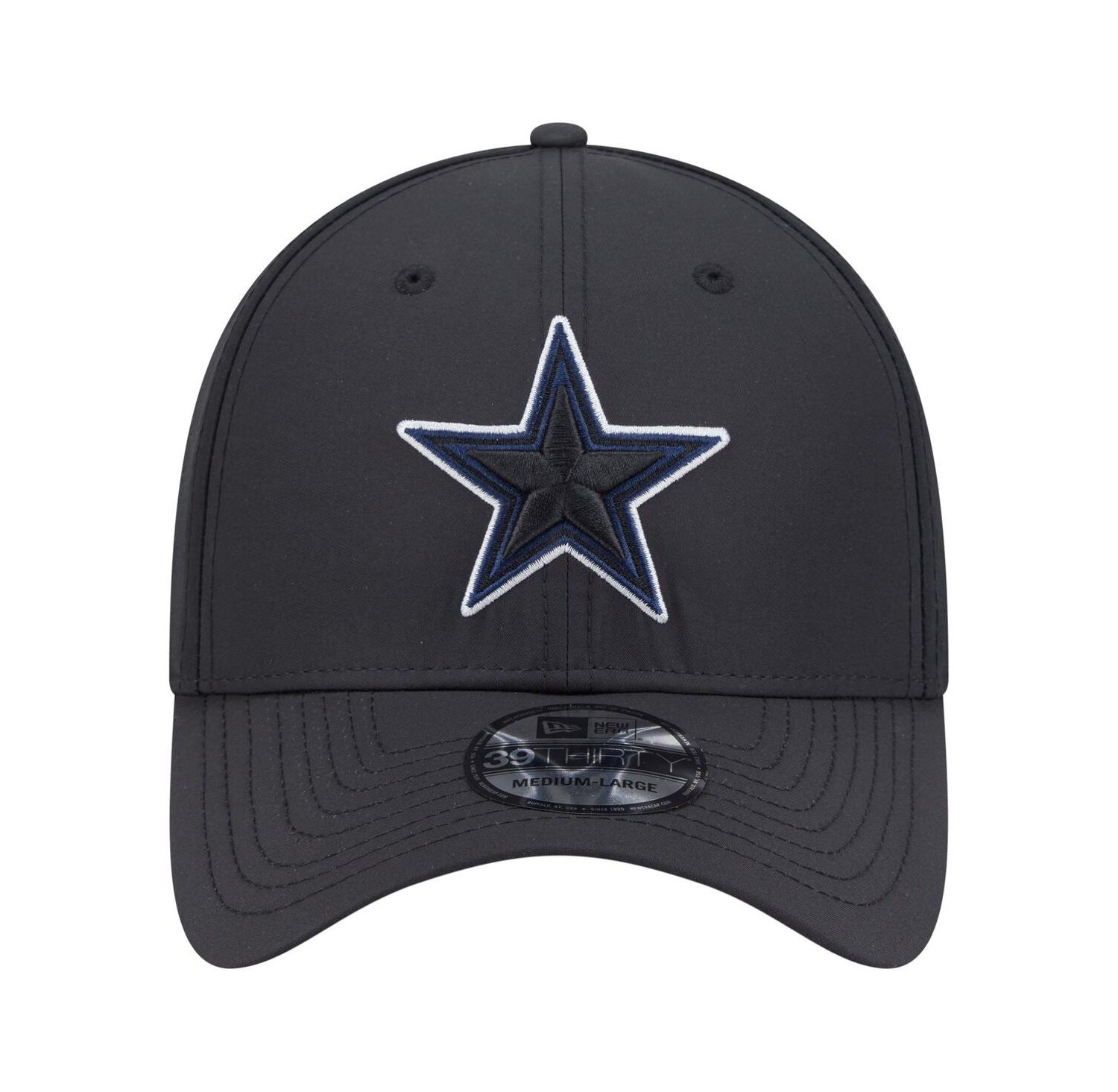 Men's Black Dallas Cowboys 39THIRTY Flex Hat