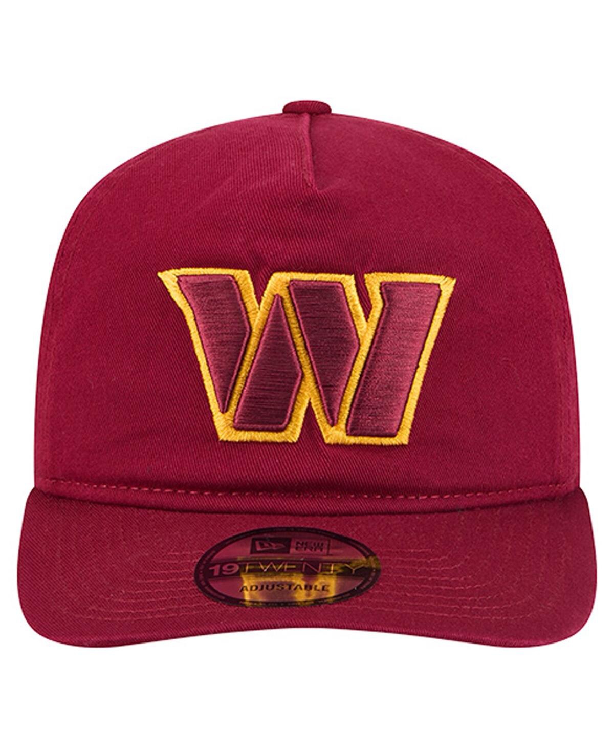 New Era Men's Burgundy Washington Commanders Team 19TWENTY Adjustable Hat
