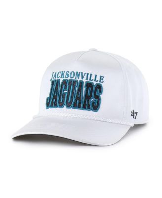 Women's White Jacksonville Jaguars Outspoken Hitch Adjustable Hat