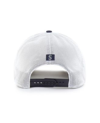 Men's Navy/White Seattle Mariners Fairway Trucker Adjustable Hat