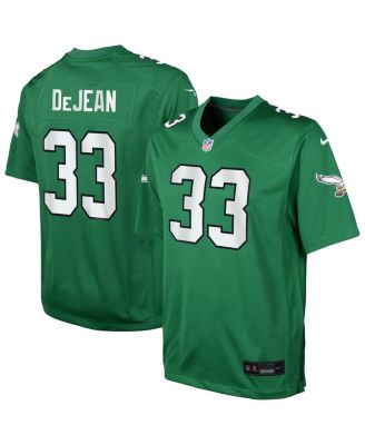 Nike - Big Boys and Girls Cooper DeJean Kelly Green Philadelphia Eagles Alternate Game Jersey