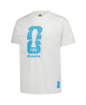 Men's Cream 2026 FIFA World Cup Atlanta Host City Local Oversized T-Shirt