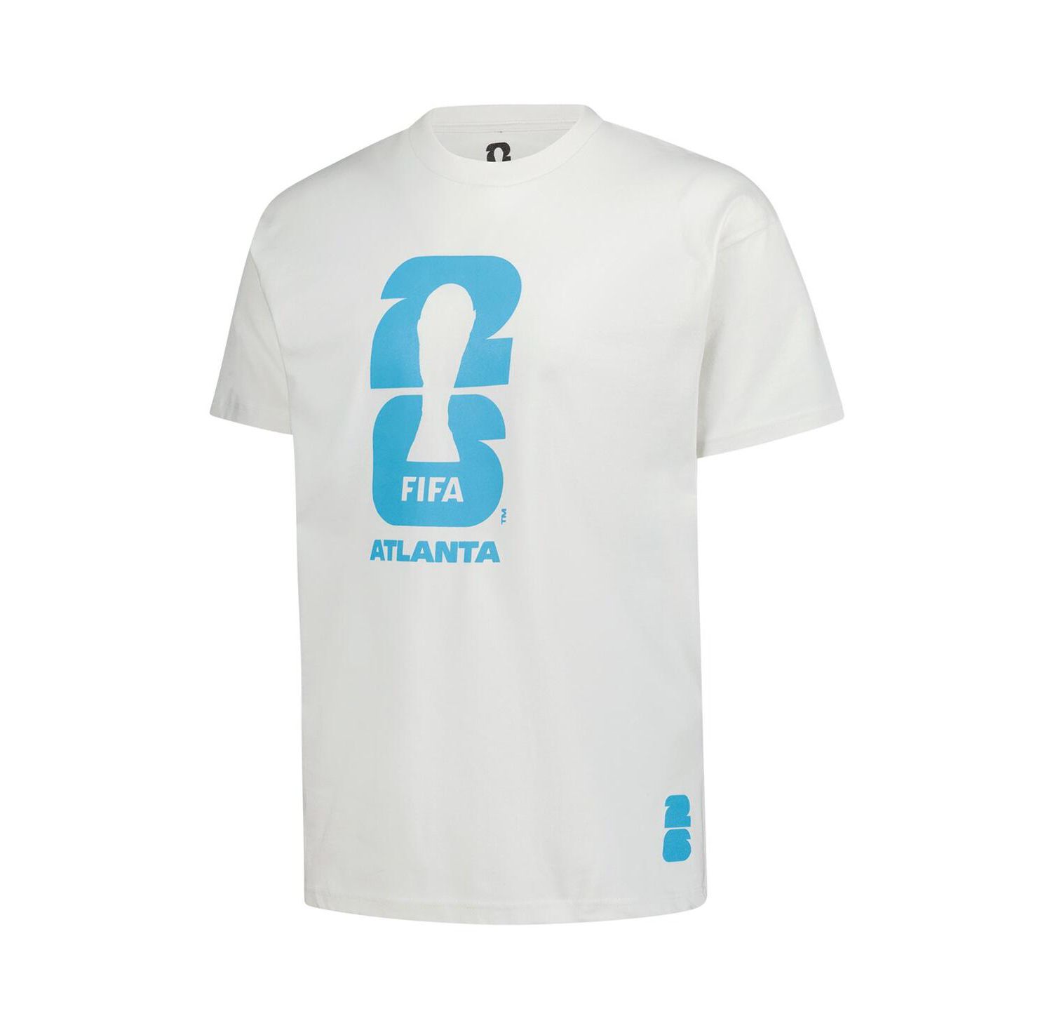 Men's Cream 2026 FIFA World Cup Atlanta Host City Local Oversized T-Shirt