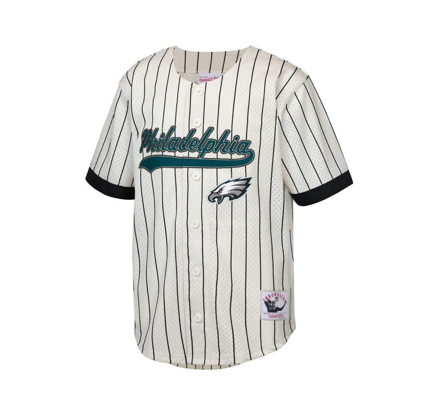 Big Boys and Girls Brian Dawkins Cream Philadelphia Eagles Retired Player Name & Number Baseball Jersey