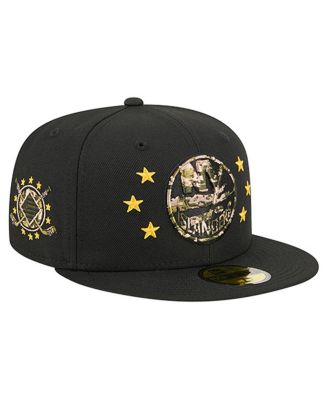 New Era - Men's Black New York Islanders Military Appreciation Digital Camo Stars 59FIFTY Fitted Hat