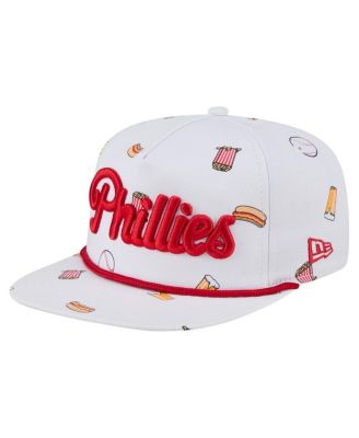 New Era - Men's White Philadelphia Phillies Team Cheer Rope 19TWENTY Adjustable Hat