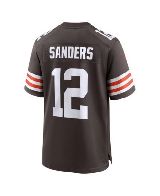 Big Boys and Girls Shedeur Sanders Brown Cleveland Browns Game Jersey